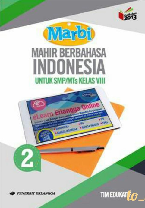 Marbi Mahir Berbahasa Indonesia 2 Untuk SMP/MTs Kelas VIII
