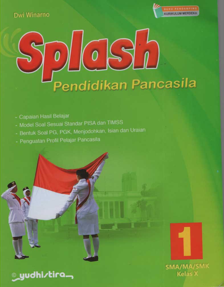 Splash Pendidikan Pancasila 1 SMA/MA/SMK Kelas X