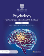 Psychology for Cambridge International AS & A Level Coursebook