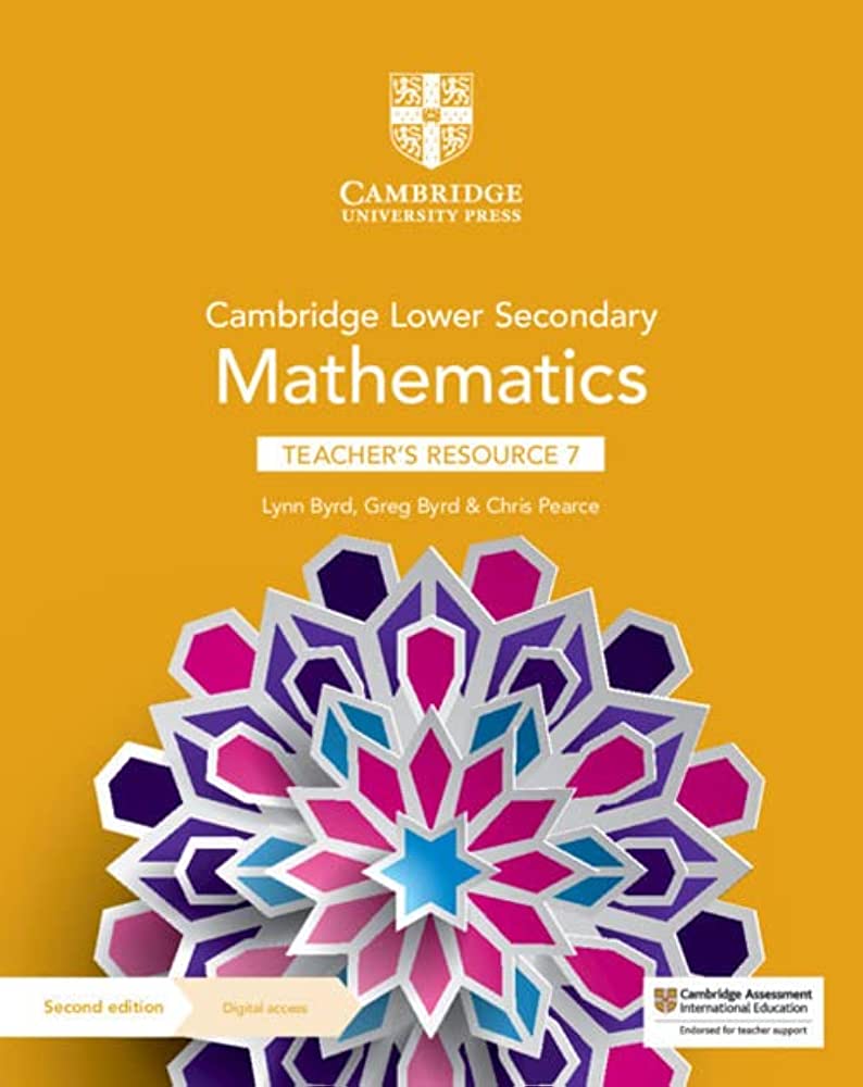 Cambridge Lower Secondary Mathematics Teacher's Resource 7