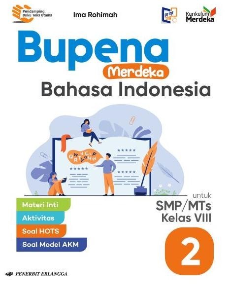 Bupena Merdeka Bahasa Indonesia 2 untuk SMP/MTs Kelas VIII