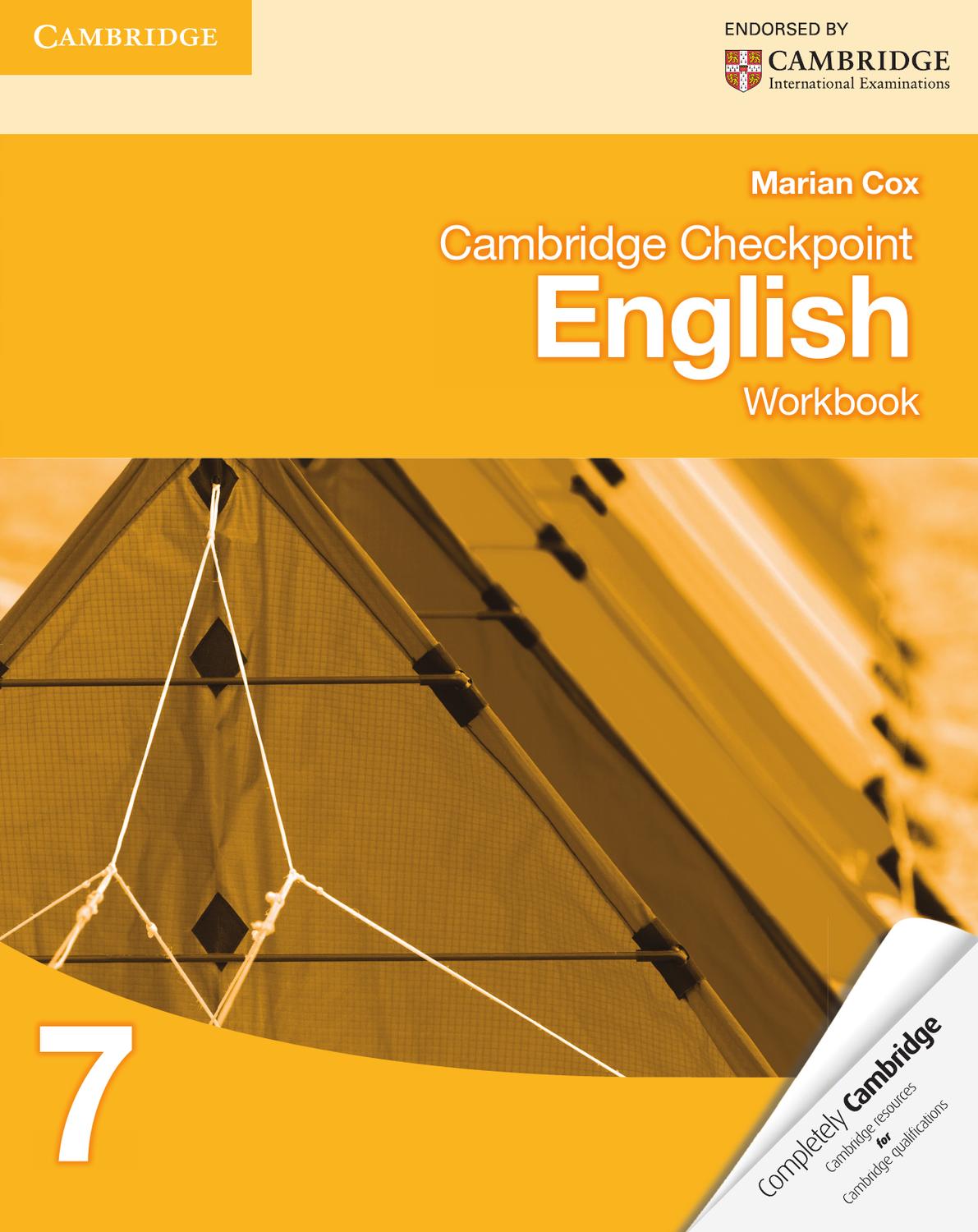 Workbook 7 Cambridge Checkpoint English