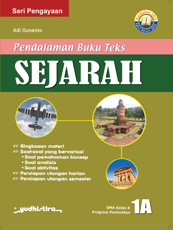 Pendalaman Buku Teks Sejarah 1A SMA Kelas X