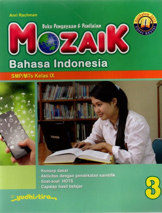 Mozaik Bahasa Indonesia 3 SMP/MTs Kelas IX