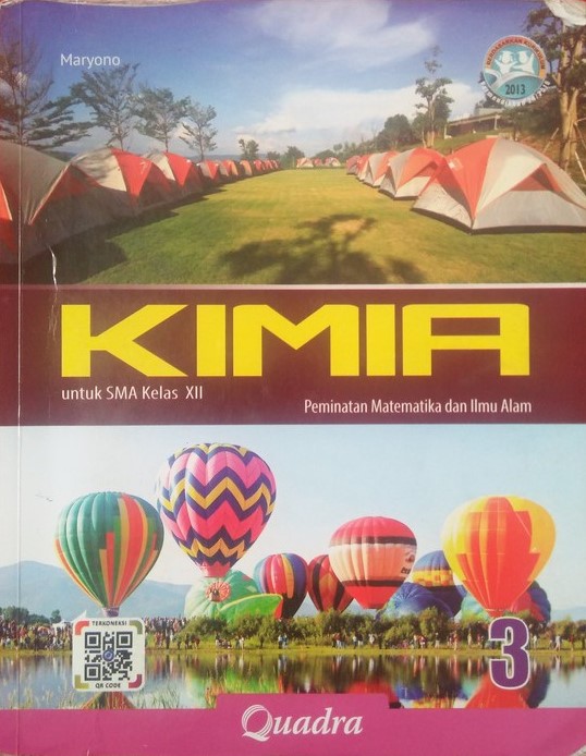 Kimia 3 untuk SMA Kelas XII Peminatan Matematika dan Ilmu Alam