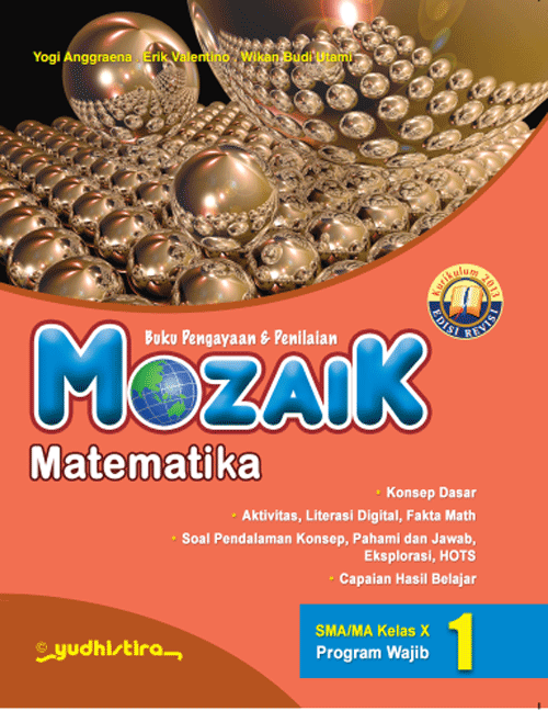 Mozaik Matematika 1 SMA/MA Kelas X Program Wajib