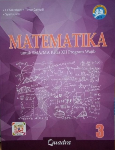 Matematika 3 untuk SMA Kelas XII Program Wajib