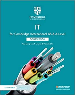 Coursebook IT for Cambridge International AS & A Level
