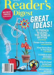 Reader's Digest: Great Ideas! 12 Things Making the World Better