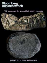 Bloomberg Businessweek: This is an Ancient Roman Scroll Flash-Fried by a Volcano