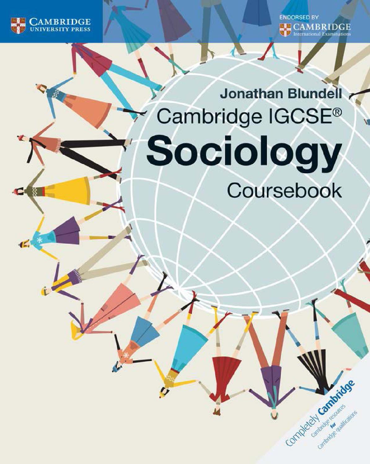 Cambridge IGCSE Sociology Coursebook