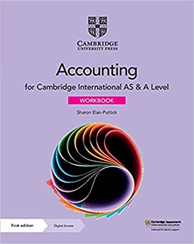 Accounting for Cambridge International AS & A Level Workbook