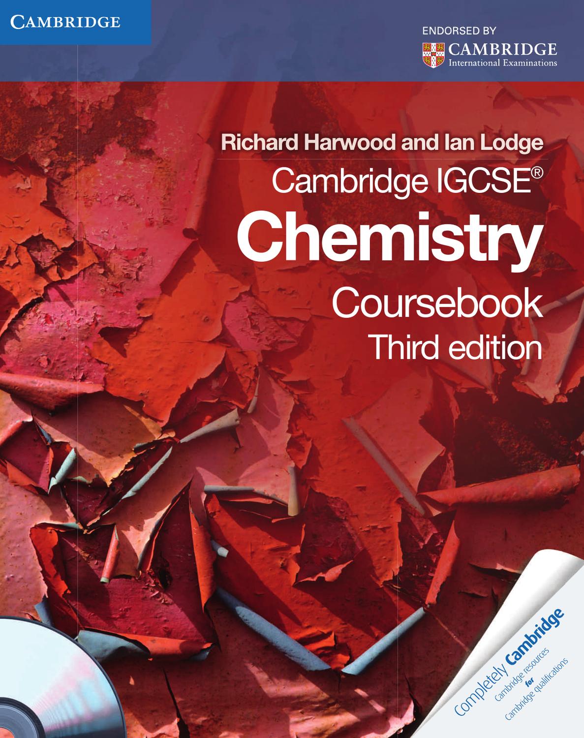 Cambridge IGCSE Chemistry Coursebook