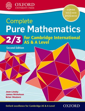 Complete Pure Mathematics 2/3 for Cambridge International AS & A Level