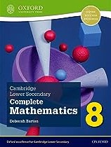 Cambridge Lower Secondary Complete Mathematics 8
