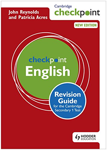 Cambridge Checkpoint English: Revision Guide for the Cambride Secondary 1 Test