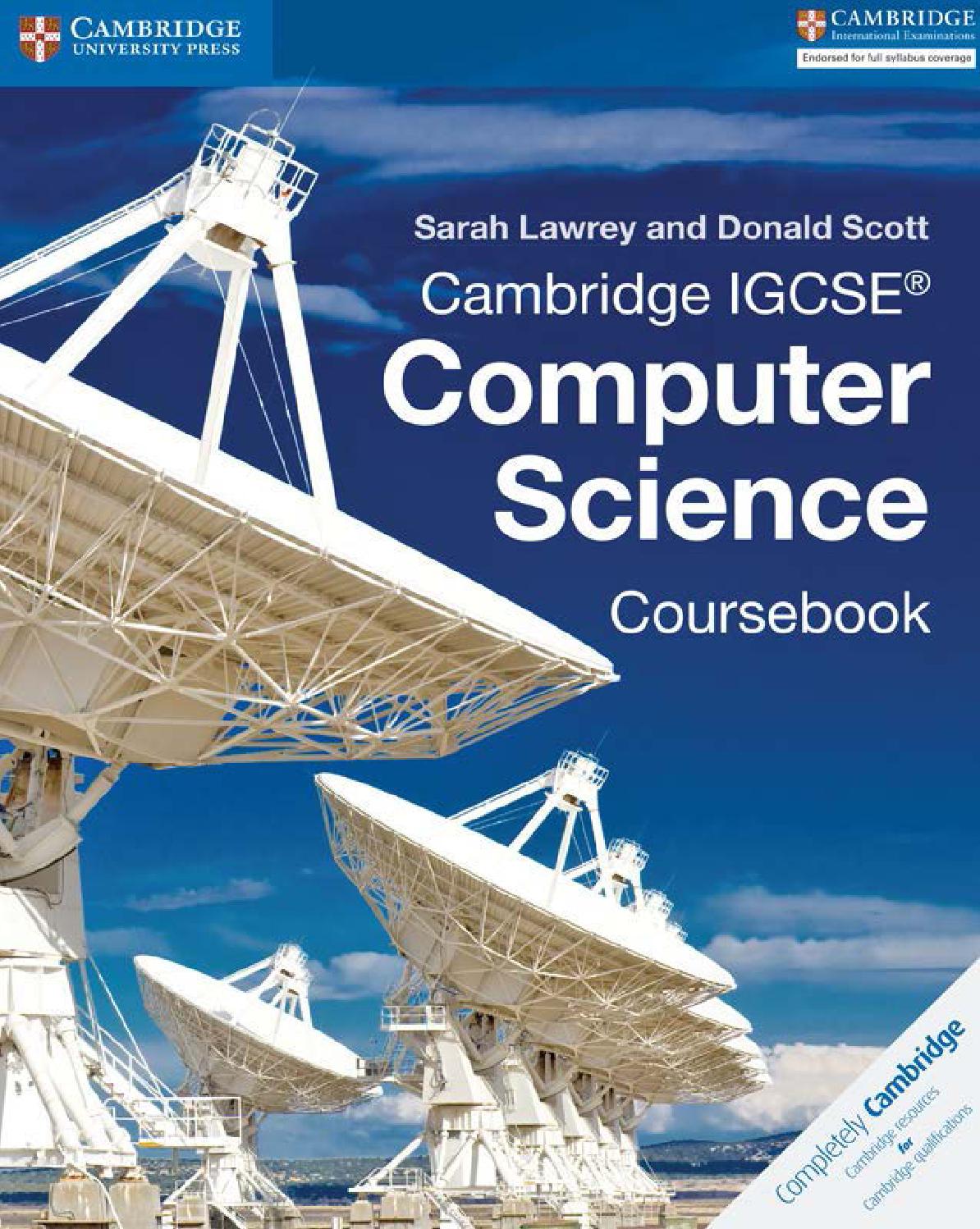 Coursebook Cambridge IGCSE Computer Science