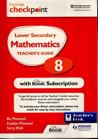 Cambridge Checkpoint Lower Secondary Mathematics 8 Teacher's Guide