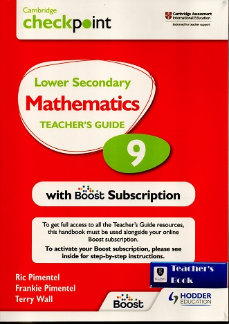 Cambridge Checkpoint Lower Secondary Mathematics 9 Teacher's Guide